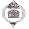 Stock Drop Ornament w/Screened Charm